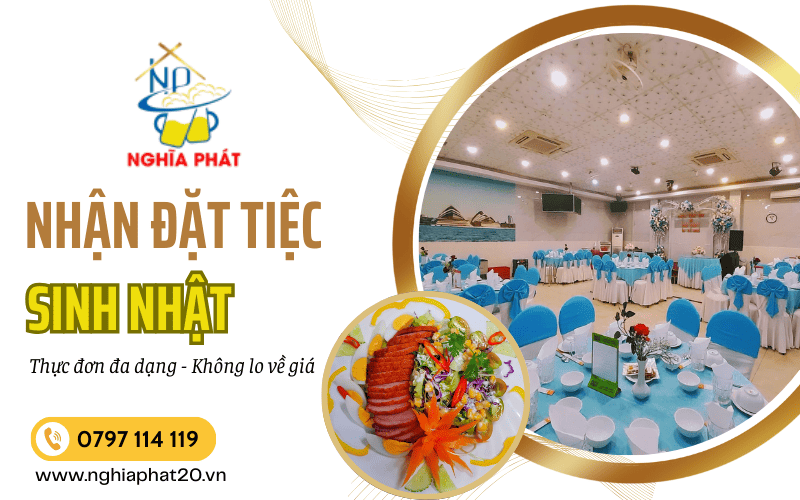 đặt tiệc sinh nhật